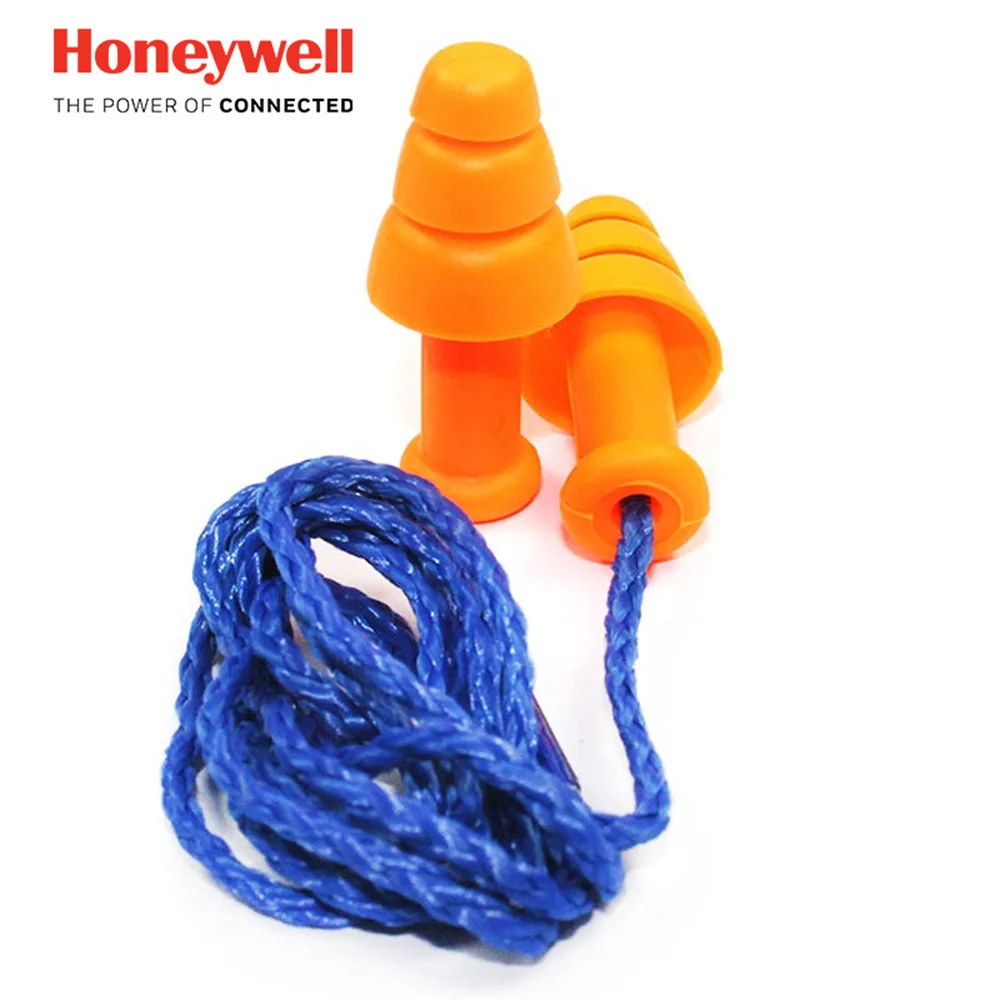 10 пар/лот Honeywell затычки для ушей Высококачественная пена анти-шум защита ушей звукоизоляционные для сна беруши бируши для работы