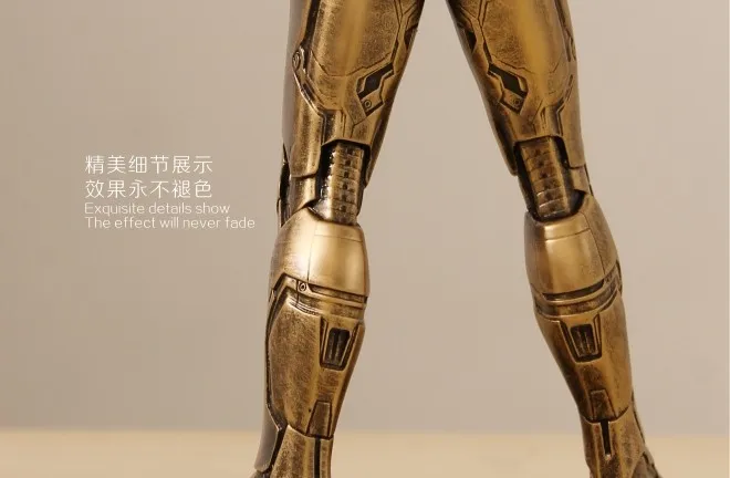 Железный человек 1/6 1:6 Mark VII MK43 31 см Мстители Железный человек MK43 Tony Stark статуя смолы