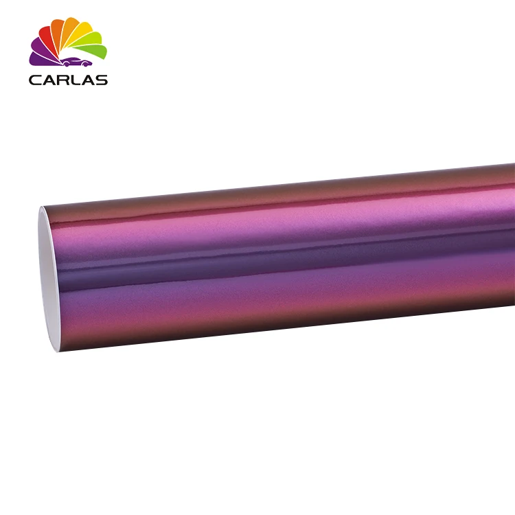 

New arrival Chameleon pearl glitter vinyl sticker Dark blue to purple Chameleon car wrap film Pearl glitter diamond vinyl film