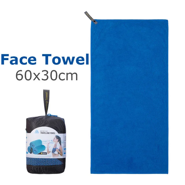 Face Towel Blue AONIJIE полотенце из микрофибры для спортзала, банное полотенце для путешествий, полотенце для рук и лица, быстрый сушильный душ, полотенце для плавания, фитнеса, тренировки, кемпинга, пеших прогулок - Цвет: Face Towel Blue