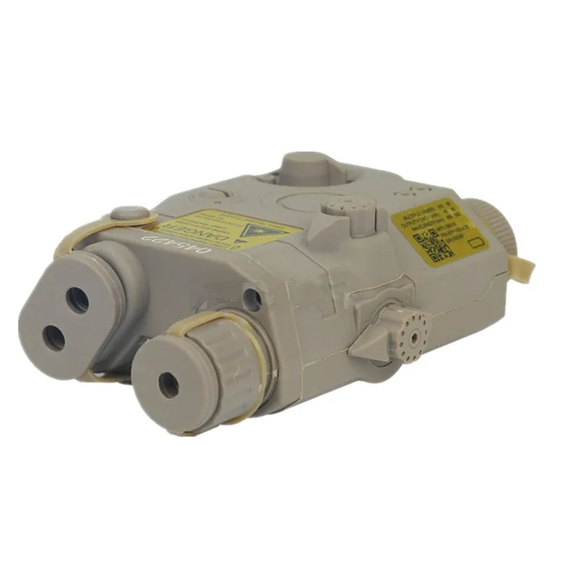 Tactical PEQ 15 LA-5 Чехол для аккумулятора+ красный лазерный нейлон для 20 мм черный DE FG