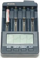 Opus BT-C3100 V2.2 цифровой интеллигентая(ый) 4 слота ЖК-дисплей Батарея Зарядное устройство для батарей Li-Ion(литий-ионных) никель-металл-гидридных и никель-кадмиевых Перезаряжаемые батареи зарядки