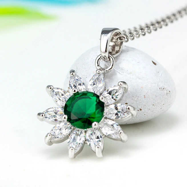 Женское Ожерелье-подвеска из циркония | Украшения и аксессуары