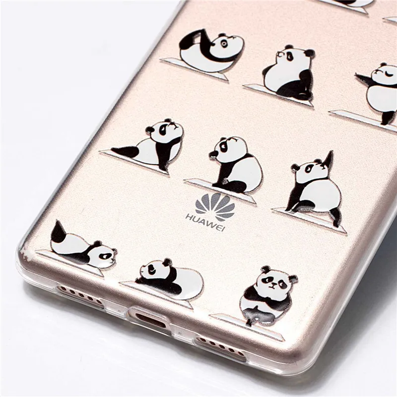 Toparmor для Huawei P9 Lite Мягкие силиконовые ТПУ Телефон задняя крышка Перо колокольчик