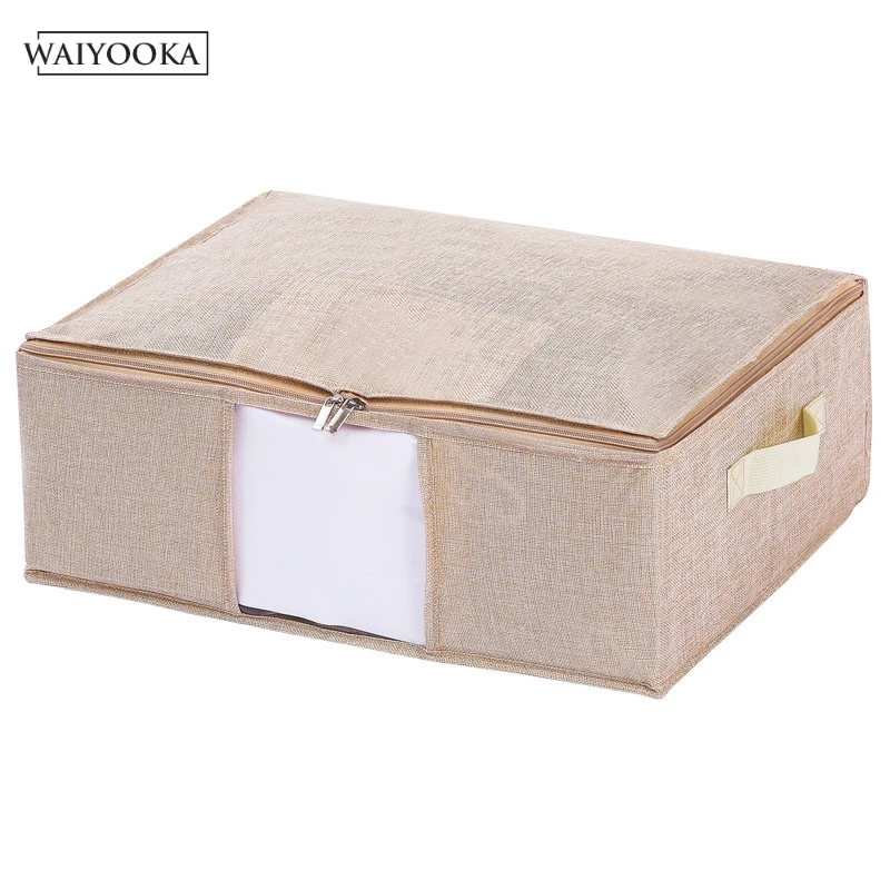 Drawer Closet Quilt Organizers Boxes For Underwear Home Storage Women Clothes Scarfs Shoes Socks Bed Bottom Organizer On Linen | Дом и сад