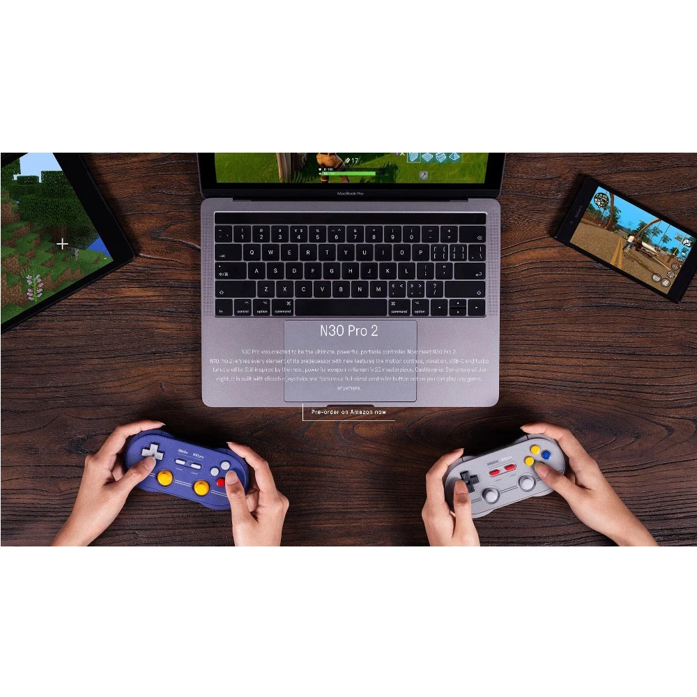 Геймпад 8bitdo N30 Pro 2 для Nintendo Switch Controller беспроводной джойстик Wii Steam Windows macOS Android Raspberry