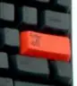 red enter Для LEOPOLD Realforce HHKB cap acitive Keyboard ESC Enter пробел PBT Key cap s синий зеленый красный цвет - Цвет: red enter