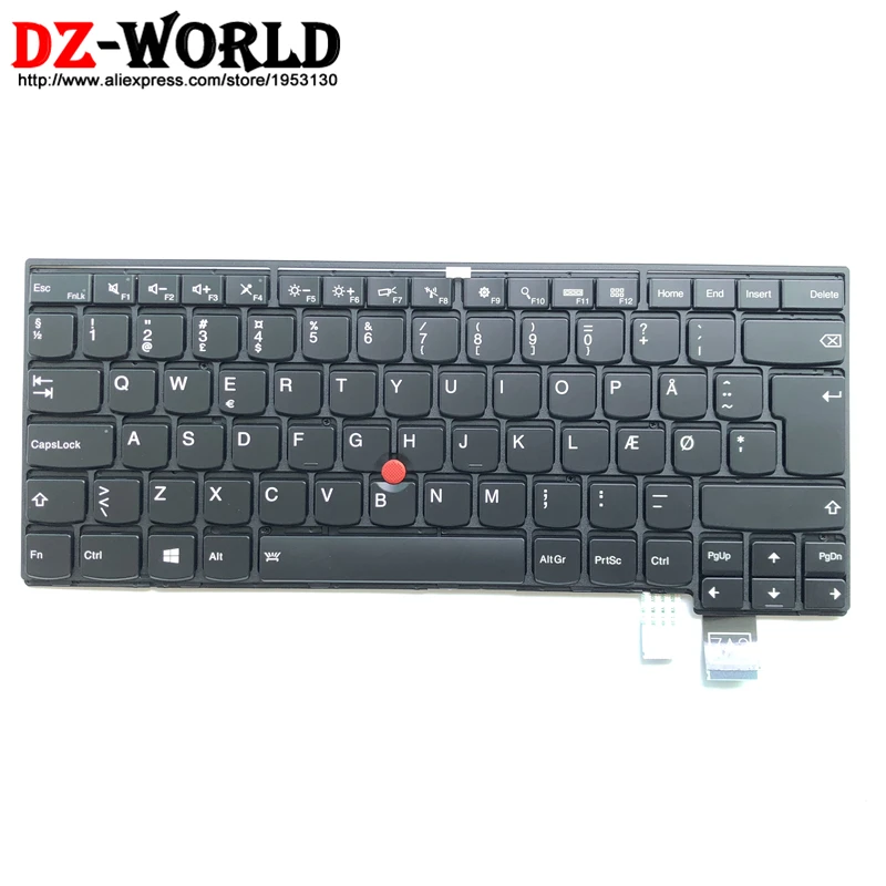 DK BL КБ новых/Origl для lenovo Thinkpad T460P датский клавиатура с подсветкой Дания подсветка