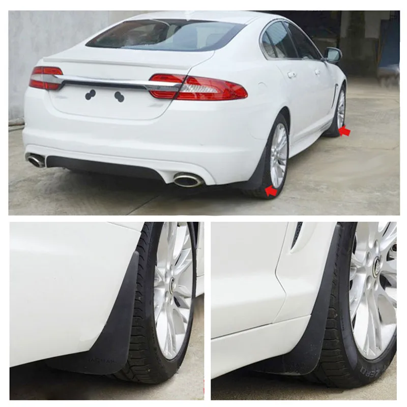 4 шт. Автомобильная Передняя Задняя грязевая заслонка Брызговики для Jaguar XF XFL 2009