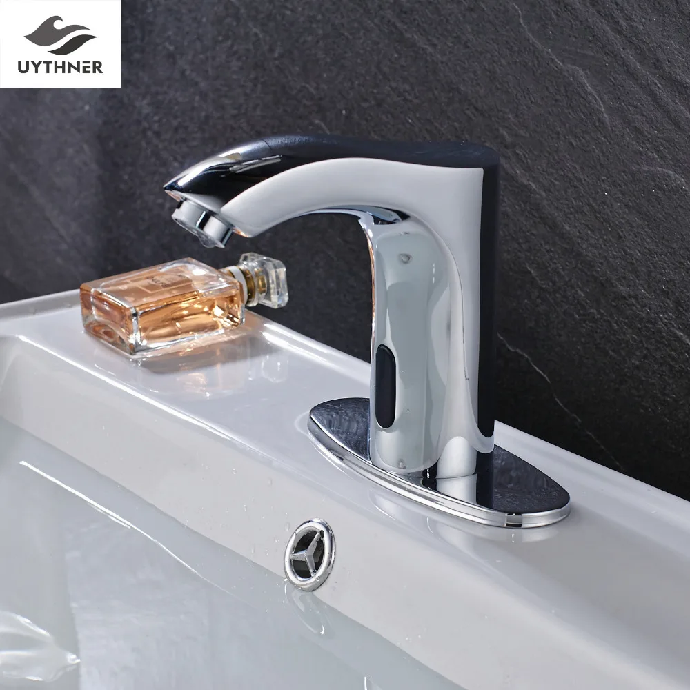 Автоматический смеситель для ванной комнаты с сенсорным датчиком