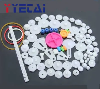 YongYeTai 85 шт. игрушечная коробка передач робот-мотор пластиковая Шестерня DIY Модель аксессуары