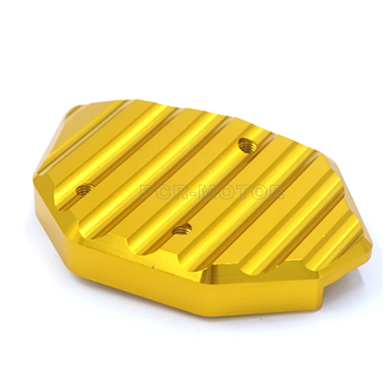 Золотая мотоциклетная алюминиевая боковая стойка с ЧПУ увеличенная подставка