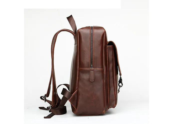 Школьные сумки хорошего качества Mochila из искусственной кожи, мужской рюкзак, мужские дорожные сумки, Большой Вместительный рюкзак Bolsa On sales-LI-455
