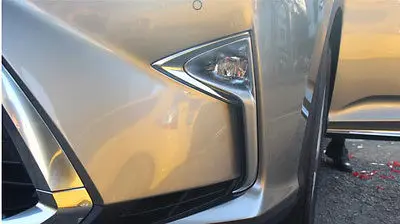

ABS Matt Front Fog Light Fog Lamp Cover Trim 2pcs For LEXUS RX200t RX450h 2016
