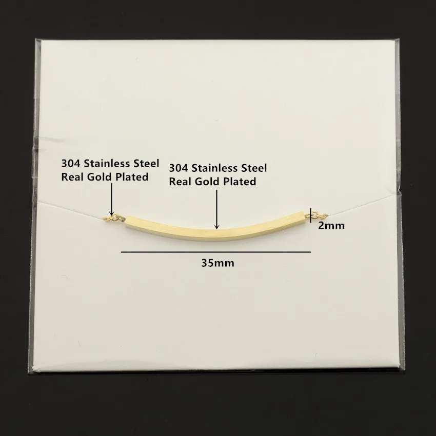 Розовое золото Цвет простые тонкие изогнутый стержень формы Браслеты для Для