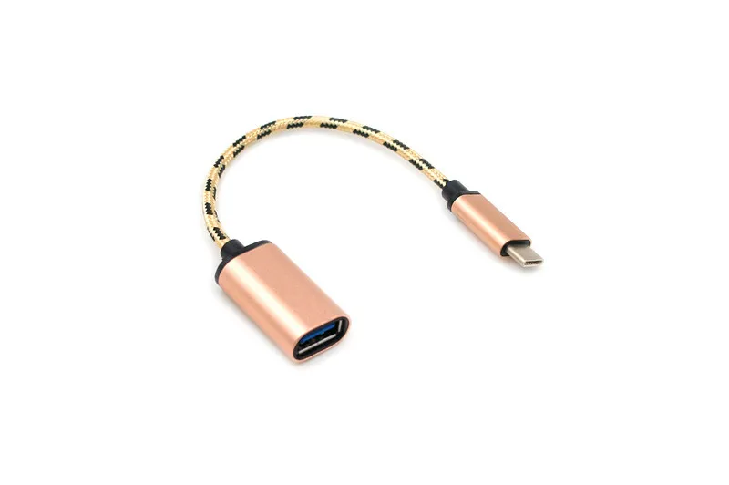 Кабель-адаптер Type-C OTG USB 3 1 Type C Male To 0 A Female Data Cord Adapter 15 см | Мобильные телефоны и