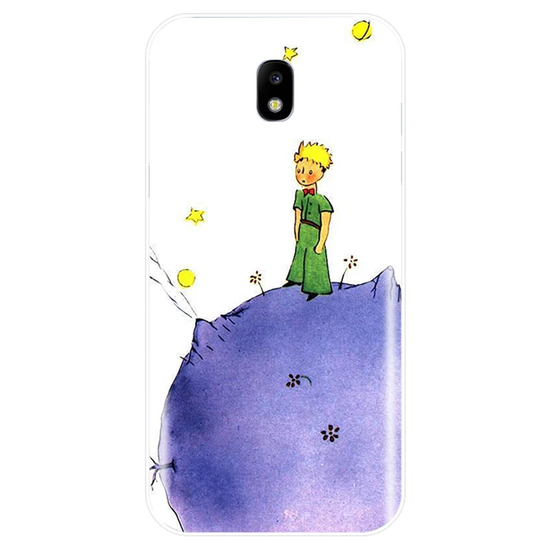 Чехол для телефона из ТПУ с изображением Маленького принца и лисы Samsung Galaxy J3 J4 J6 J8