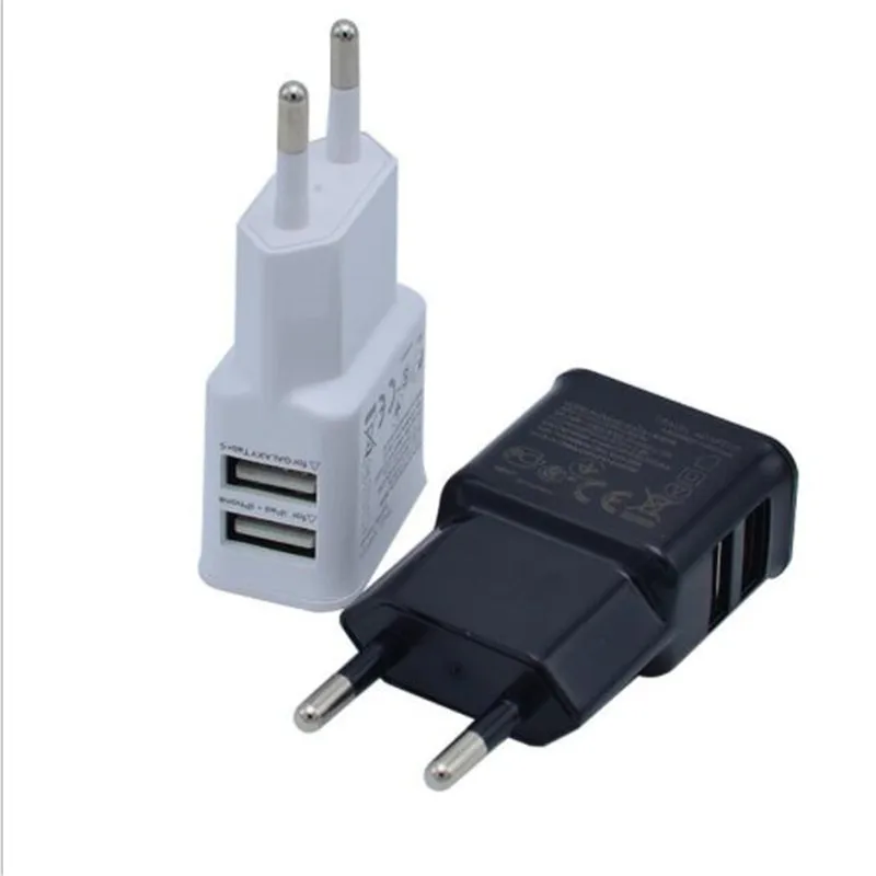 UVR 2 порта s 2.1A 1A тройной USB порт настенный домашний дорожный адаптер переменного
