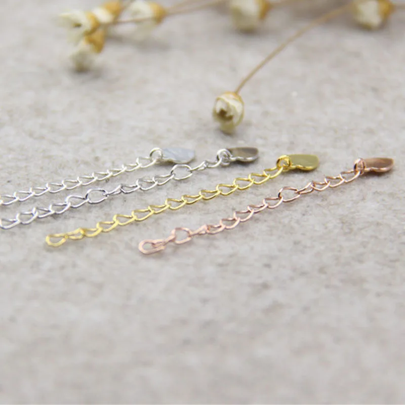 925 серебро/позолота/розовое золото покрытие/плакированное платиновое ожерелье