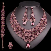 vintage statement necklace earrings retro indian bridal jewelry sets womens party wedding costume accessories gifts for women