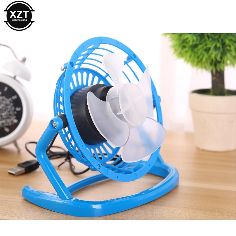 Мини вентилятор с USB охлаждающий настольный мини портативный Супер Бесшумный