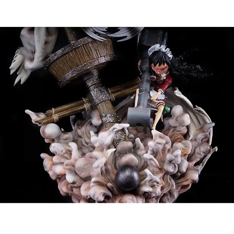 Статуя ONE PIECE Donquixote Pirates Buffalo бюст Doflamingo Baby-5 GK экшн-фигурка Коллекционная модель