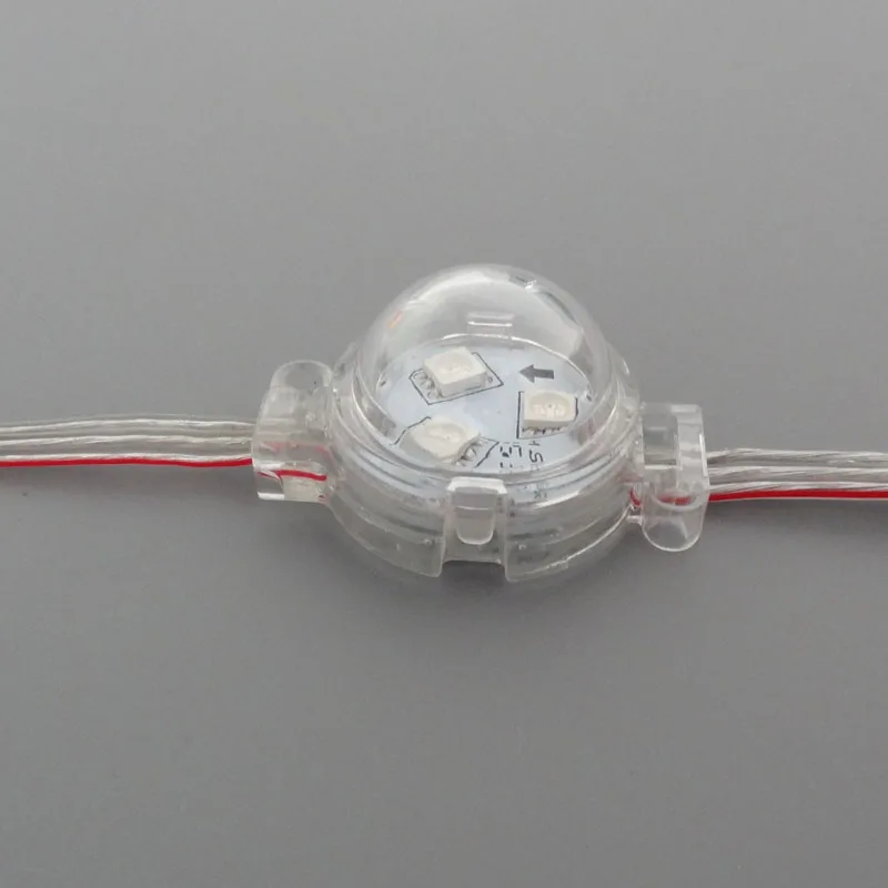 Светодиодный модуль UCS1903 IC 1000 шт. 3 светодиода для rgb пикселей прозрачный/молочный