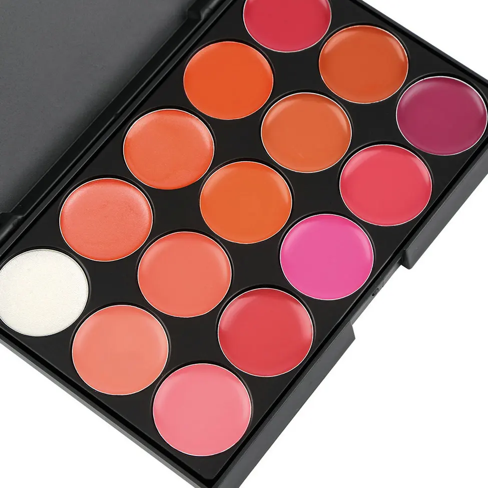 15 цветов женский блеск для губ косметический Водонепроницаемый Косметический