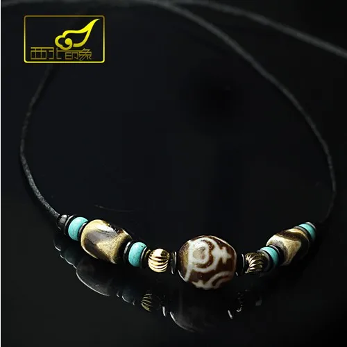 

Tibet Jewelry Treasure Vase pattern Choker Necklace Women's Jewelry Free Shipping