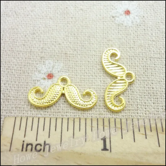 Оптовая продажа 180 шт золотого цвета украшение Подвески кулон для браслетов и