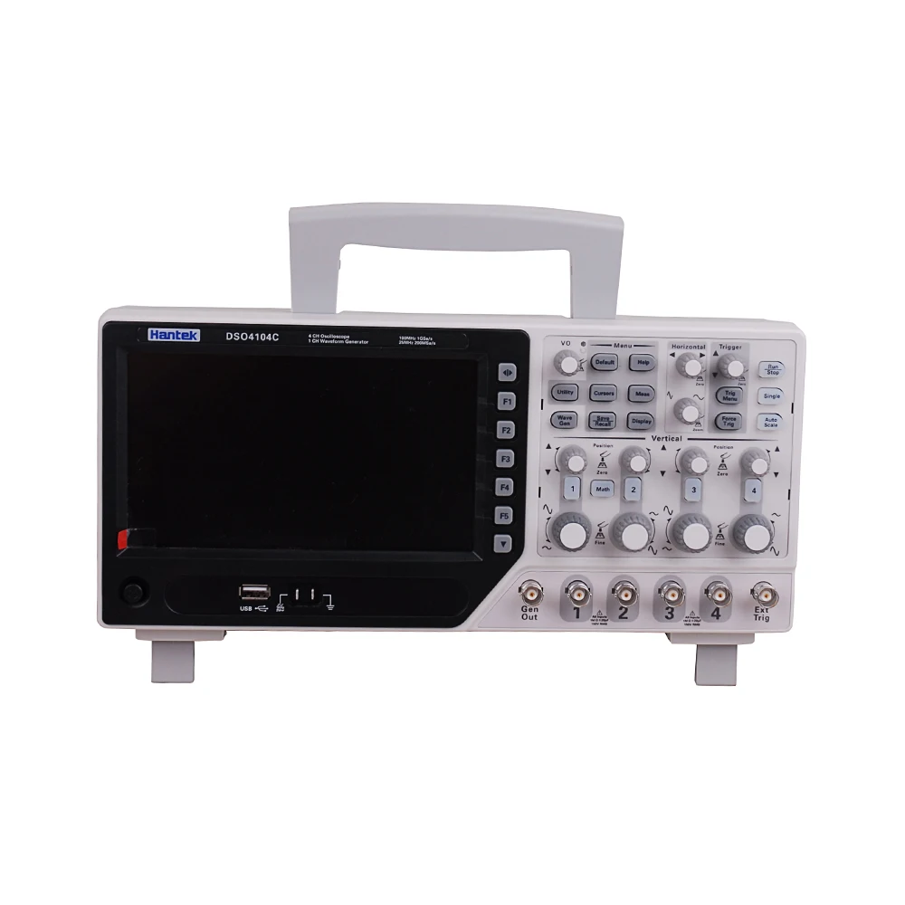Hantek DSO4104C 100 МГц 4 канала 1GS/s EXT + AFG DVM Функция автоматического выбора диапазона ЖК