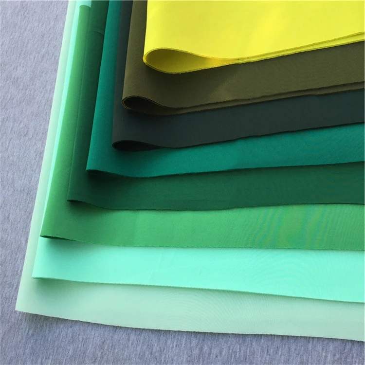 Толщиной 2 мм модный дизайн материал Зеленая эластичная ткань для подводного