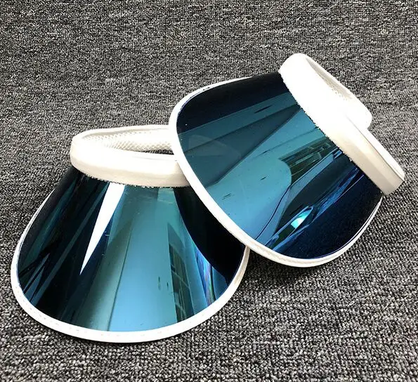 008 Открытый Унисекс УФ Защита солнцезащитный козырек кепки Casquette Туризм ПВХ пластик солнцезащитный козырек морской пляж Topless Велоспорт Femme Gorros - Цвет: 008