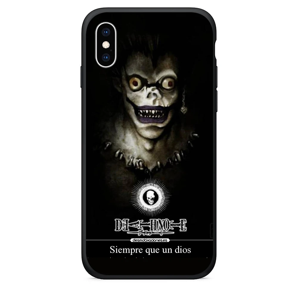 Чехол для телефона из ТПУ iPhone 6 s силиконовый чехол Death Note Ryuk kira 7 Plus 6s 5S se x xr xs max |