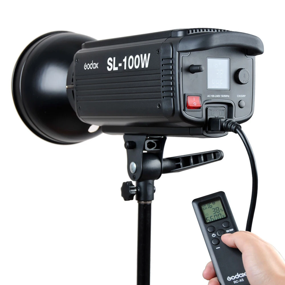 Godox SL 100W Светодиодная лампа для видеосъемки 100 Вт белые светодиодные лампы