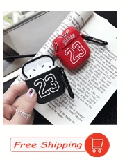 Для AirPods чехол для мальчика баскетбольный Мягкий силиконовый чехол для наушников s для Apple Airpods 2 защитный чехол Funda с кольцом на палец