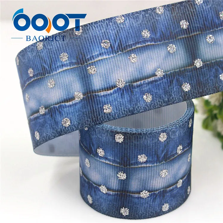 G-18718-650 OOOT BAORJCT G-18718-646, 38 мм, 10 ярдов флэш мультфильм ленты тепловой передачи печатных grosgrain Свадебные аксессуары DIY материал - Цвет: G-18718-650