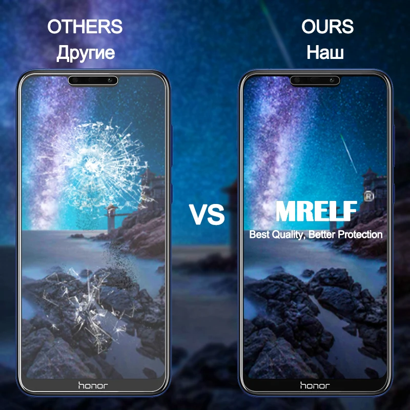 Закаленное стекло для huawei Honor 8X 8A 9X Pro защита экрана Honor 8A 8S 8C Защитное стекло для huawei Honor 8X 9X Pro