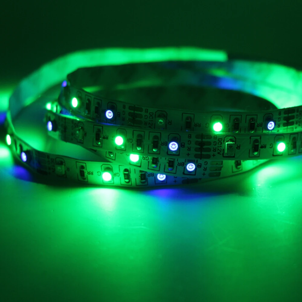 Viktorovna USB Cable DC5v 3528 RGB led strip light double PCB 60led/m stripe tape lamp + Remote Controller for TV Background | Освещение