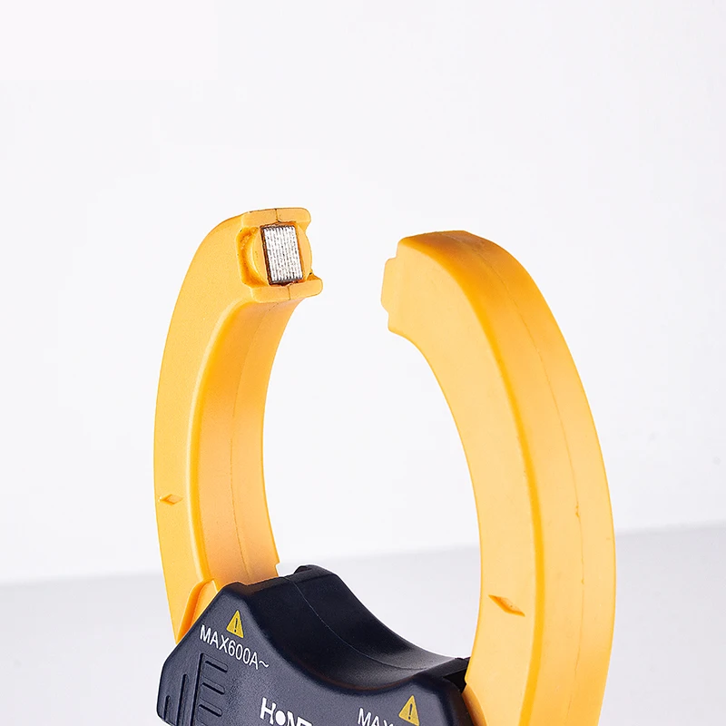 Мультиметр с токовым зажимом измеритель температуры кусачки постоянного тока