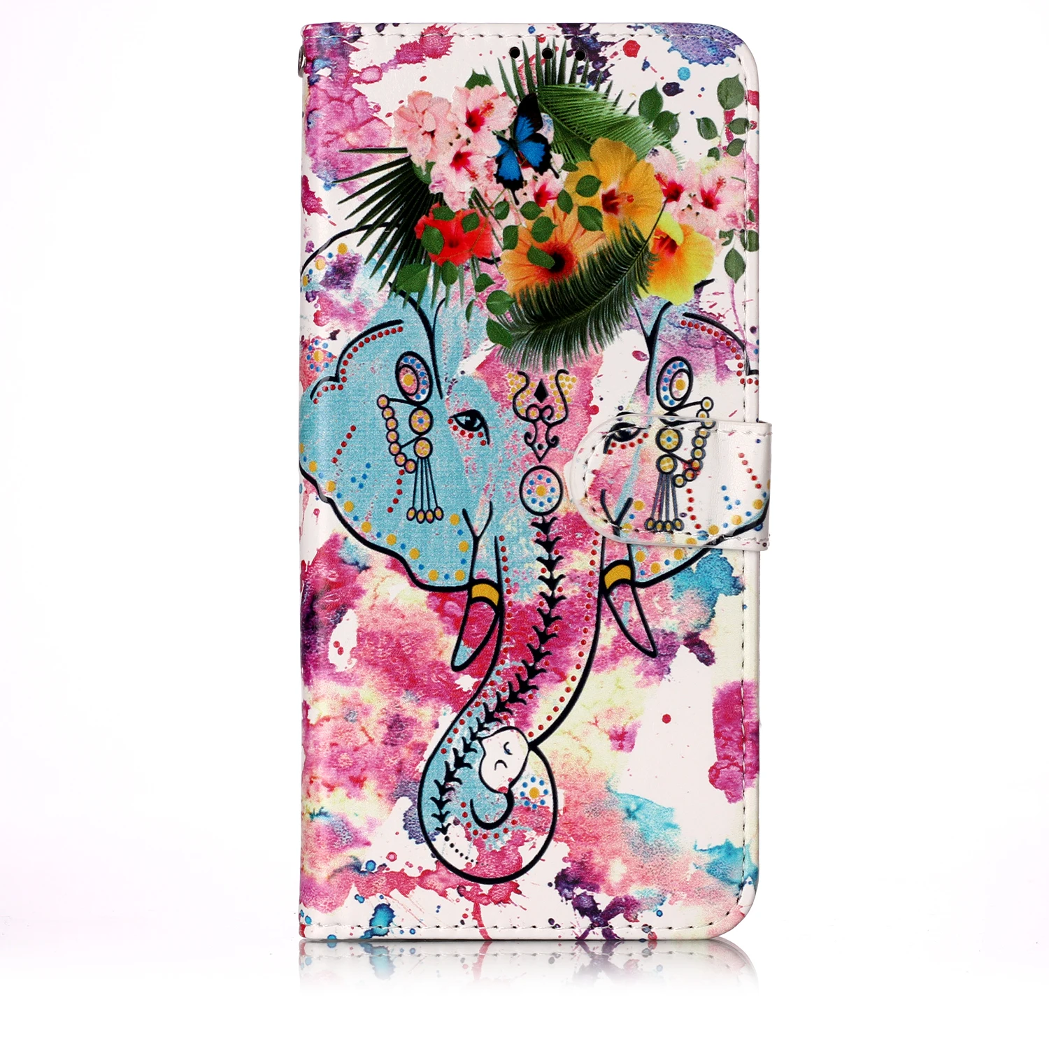 Flip Leather Case For Samsung Galaxy A20 case For coque Samsung A10 A30 A40 A50 A60 A70 3D Relief Wallet Cover Stand Phone Case