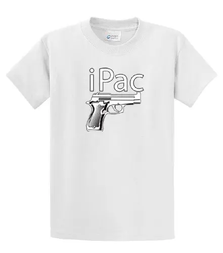 Создать Рубашки Онлайн iPac Право на Оружие 2-ая Поправка Взрослых Короткие