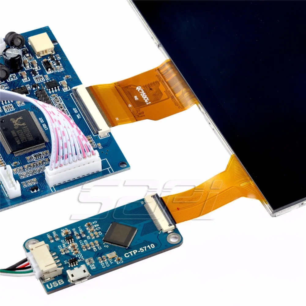 Nx8048k070_011c. Qterminal. 3 lcd display cape for beaglebone board. Capacitive display. 7-дюймовый сенсорный hdmi-экран.