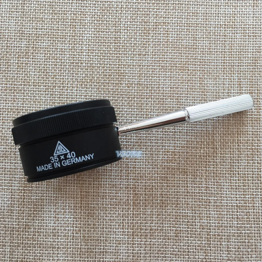 Увеличительная Лупа 35X 38 мм для ювелирных изделий увеличивающие очки ручная