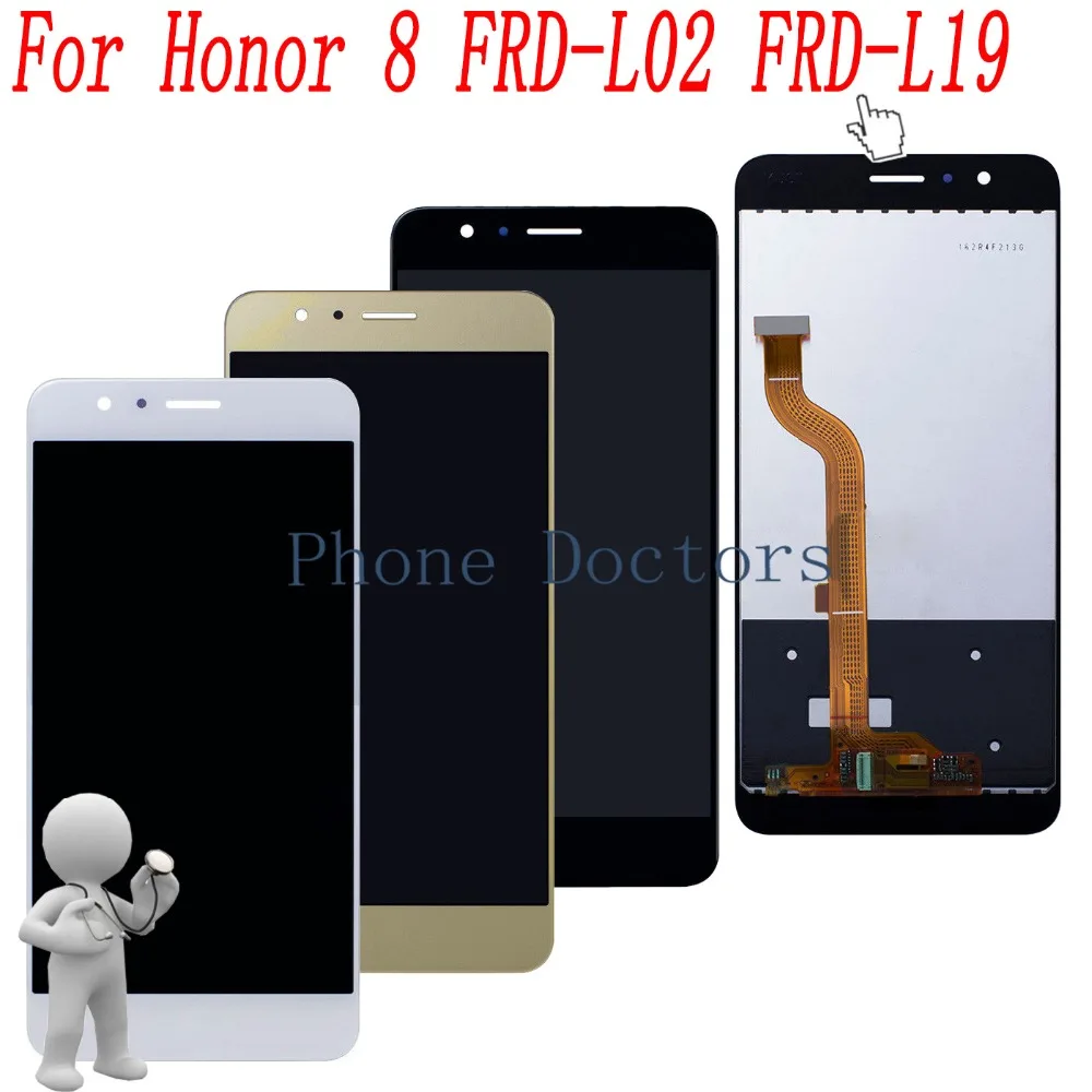 

5.2 inch Full LCD DIsplay+Touch Screen Digitizer Assembly For Huawei Honor 8 FRD-L02 L04 FRD-L19 FRD-L14 ; New ;100% Tested