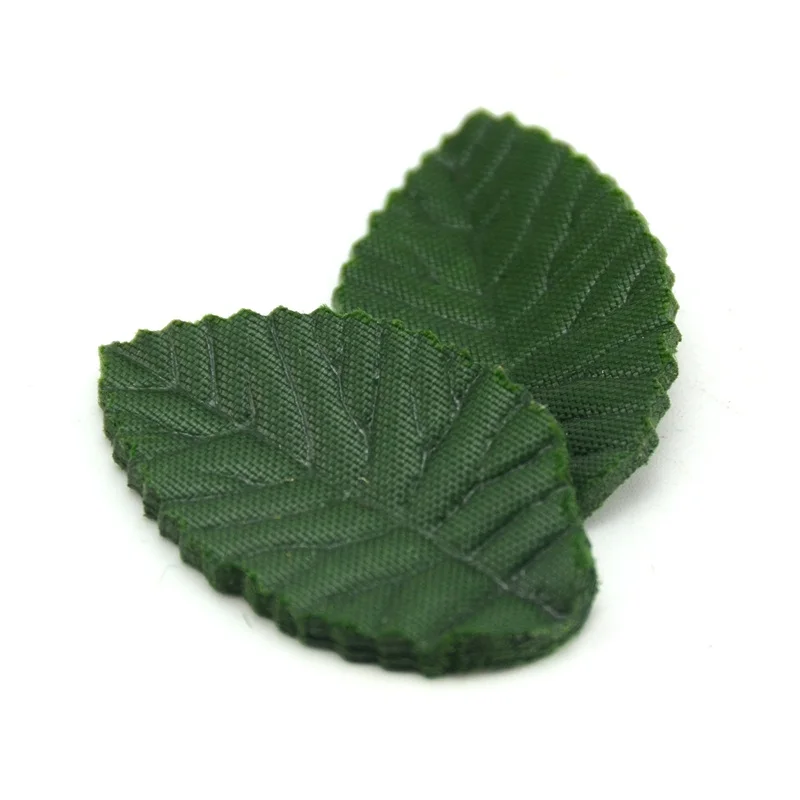 mini deep green 200 шт зеленые рождественские листья, искусственные цветы для свадебного украшения, гирлянда с листьями роз, Декоративные искусственные цветы - Цвет: mini deep green