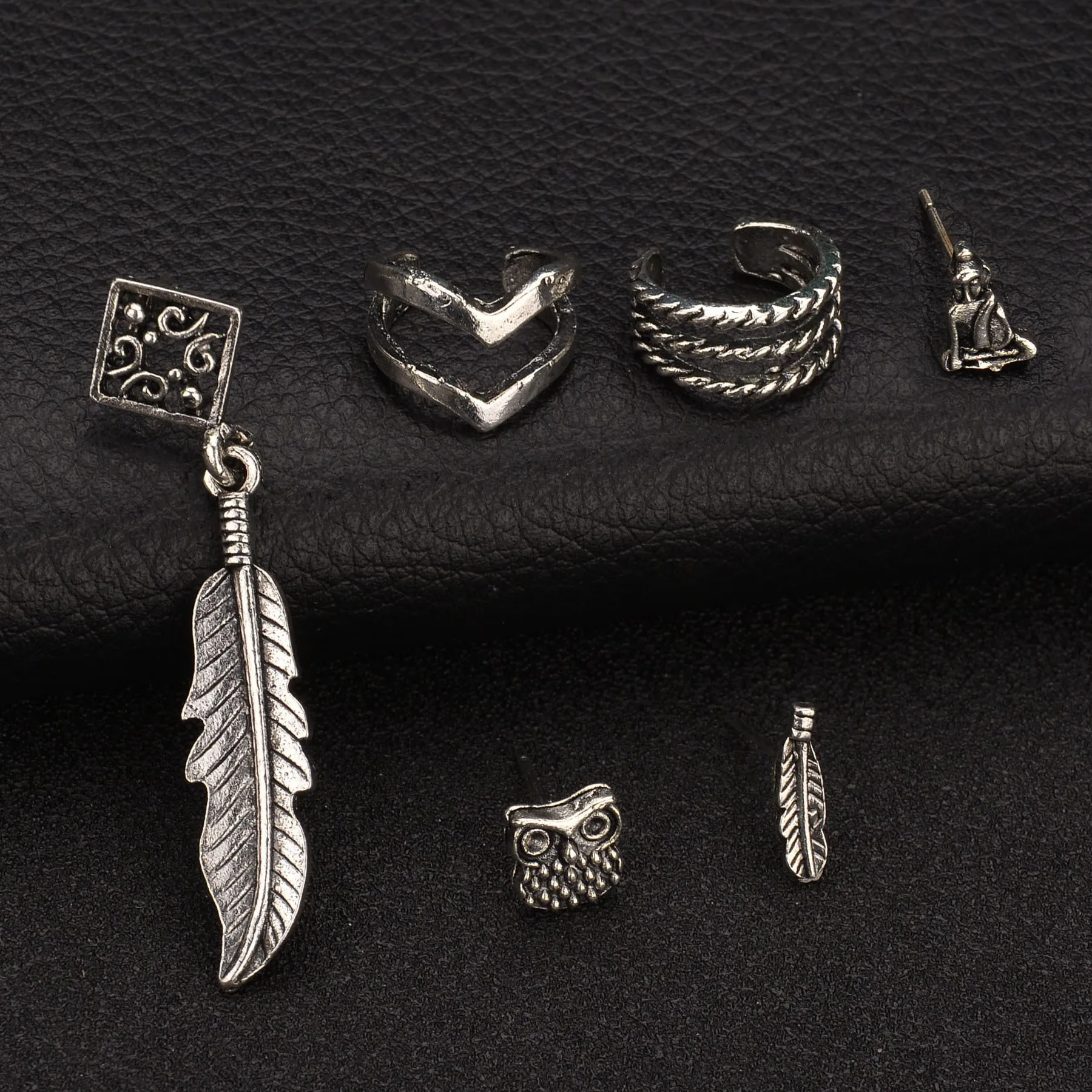 Женские винтажные серьги подвеска бохо 6 шт./компл.|Серьги-гвоздики| |