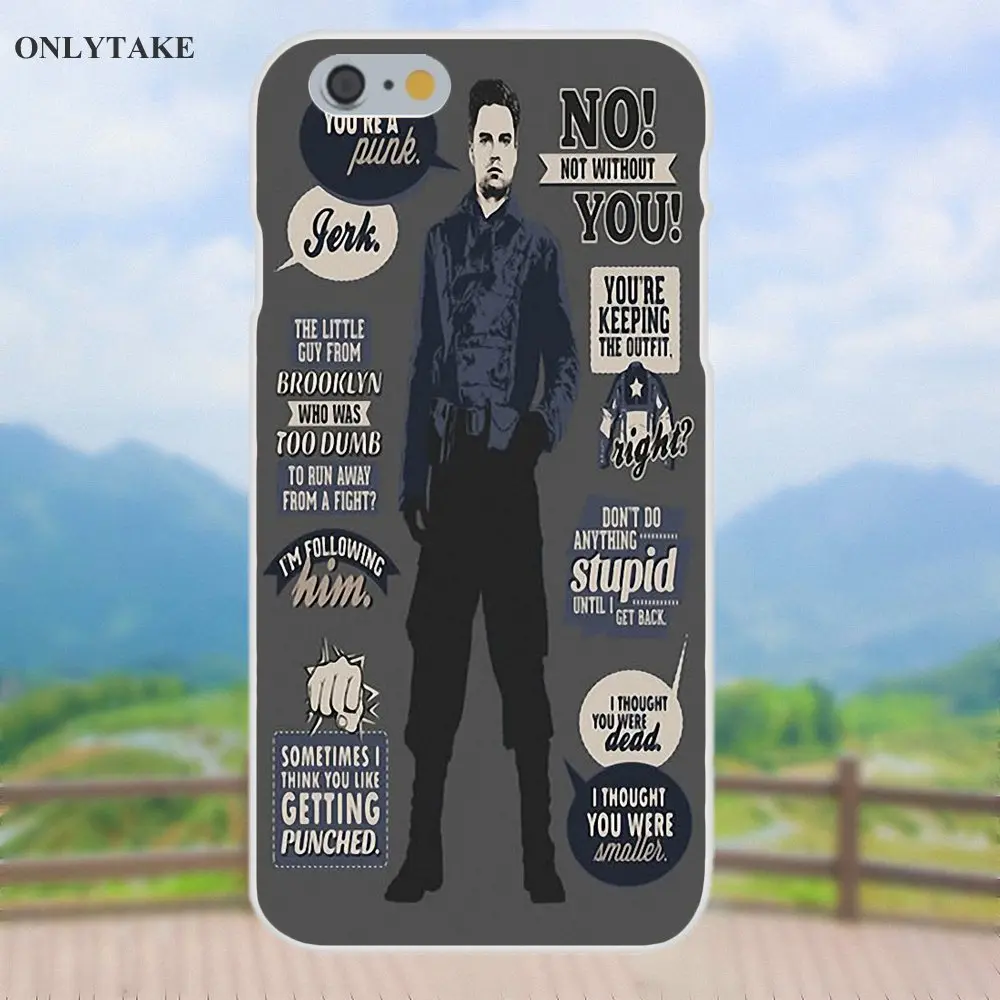 Vvcqod баки Барнс Marvel для Apple iPhone 4 4s 5 5C SE 6 S 7 8 Plus X Galaxy большое ядро II Prime Alpha TPU