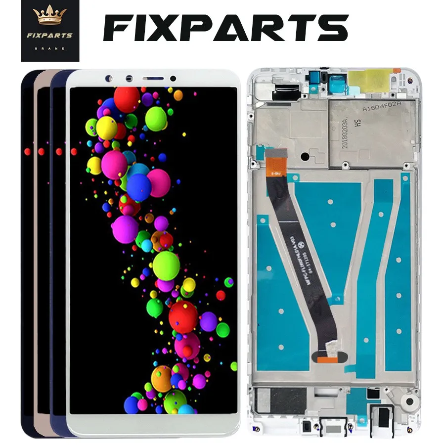 Оригинальный ЖК-дисплей для Huawei Y9 2018 сенсорный экран дигитайзер дисплей с рамкой