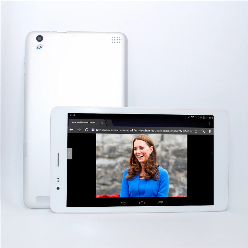8 'ɺndroid 4.4 одной сим-карты телефонный звонок Планшеты PC MTK8382 1280*800 IPS HD Экран 4
